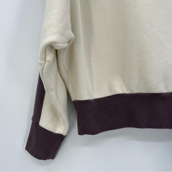 Beyond Yoga Woodland Colorblock Line It Up Sweatshirt Size XL - Picture 9 of 11